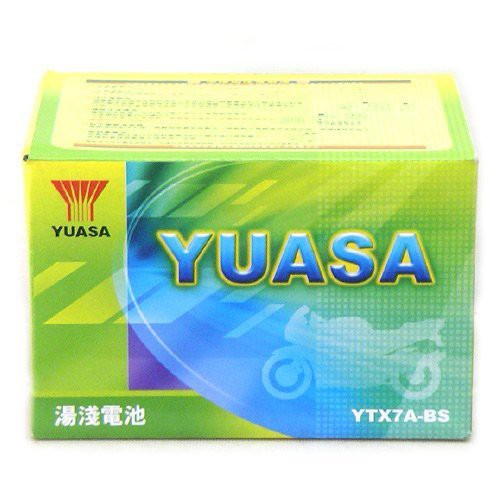 湯淺YUASA YTX7A-BS 七號 機車電瓶