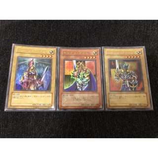 遊戲王 LE4-001 皇后騎士 (金亮) LE4-002 國王騎士 (金亮) LE4-003 傑克騎士 (金亮)