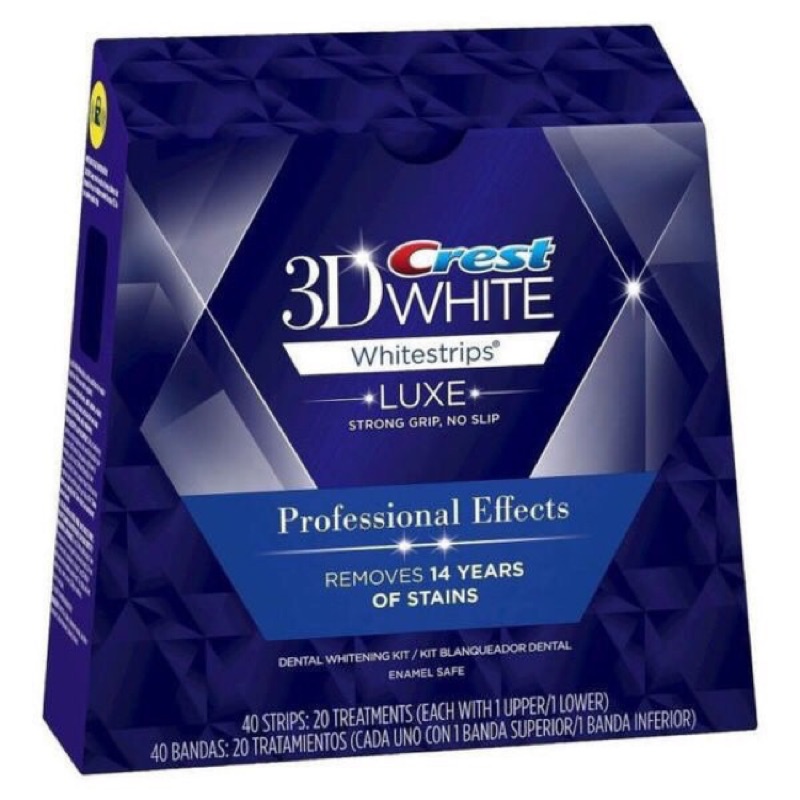 ㊗️大減價 ㊗️ 3D Crest Pro effects white 美白牙齒 貼片 20天份(1盒)