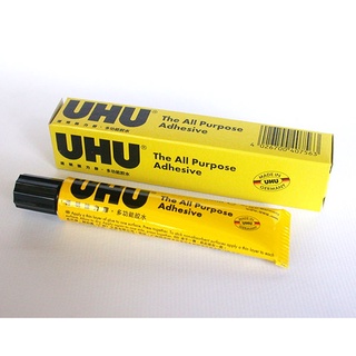 🎀臺灣現貨🎀--袖珍迷你模型專用【德國原裝UHU萬用透明強力膠-20ml】