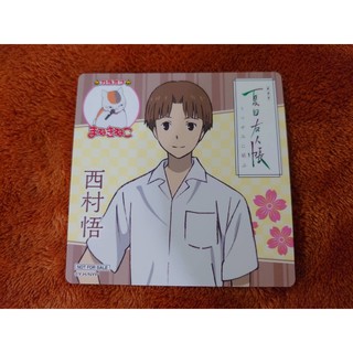 ｋｓ現貨 日版特典夏目友人帳貓咪老師劇場版電影夏目貴志北本西村日本ktv聯名杯墊收藏卡 蝦皮購物