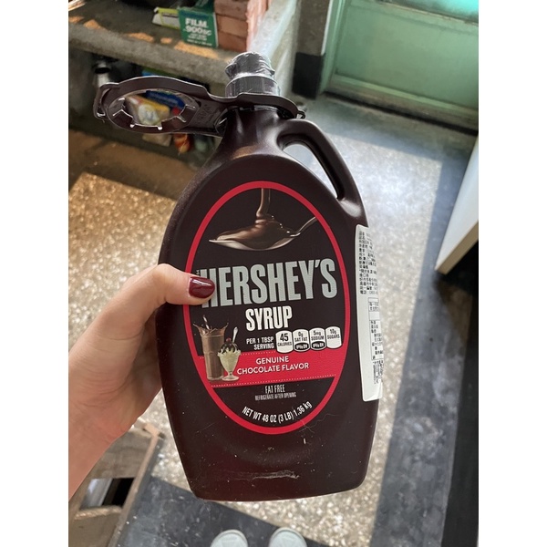 Hershey's 巧克力醬 1.36公斤 一罐