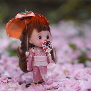 🍄 𝗠𝗲𝗹𝗼𝗻現+預購｜🇯🇵日式 6分12分迷你扇子 黏土人 BJD ob11 1:12迷你扇子 娃娃屋 袖珍玩具 微縮