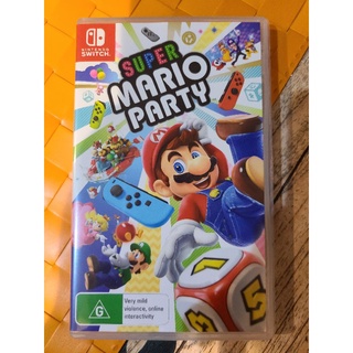 戎戎的精品1號店》任天堂 NS Switch 超級瑪利歐派對 中文版 送禮自用