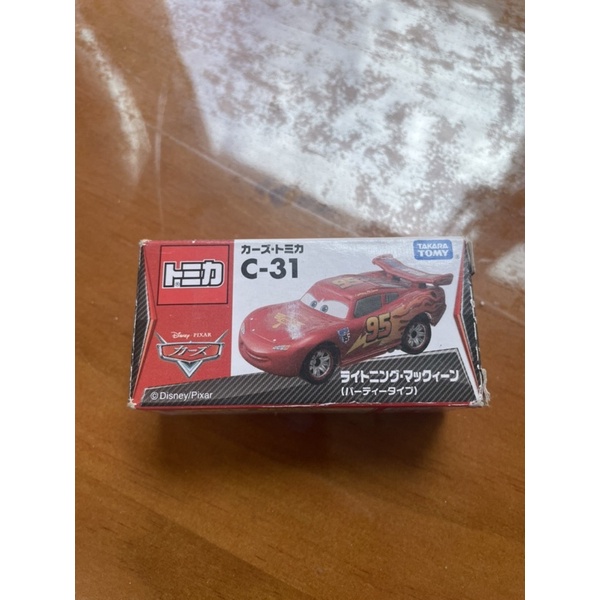 二手Tomica c-31閃電麥坤紙盒,只有紙盒