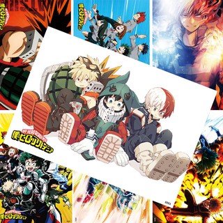 星漫 我的英雄學院海報動漫海報轟焦凍壁紙超清周邊二次元墻紙動漫卡貼 蝦皮購物