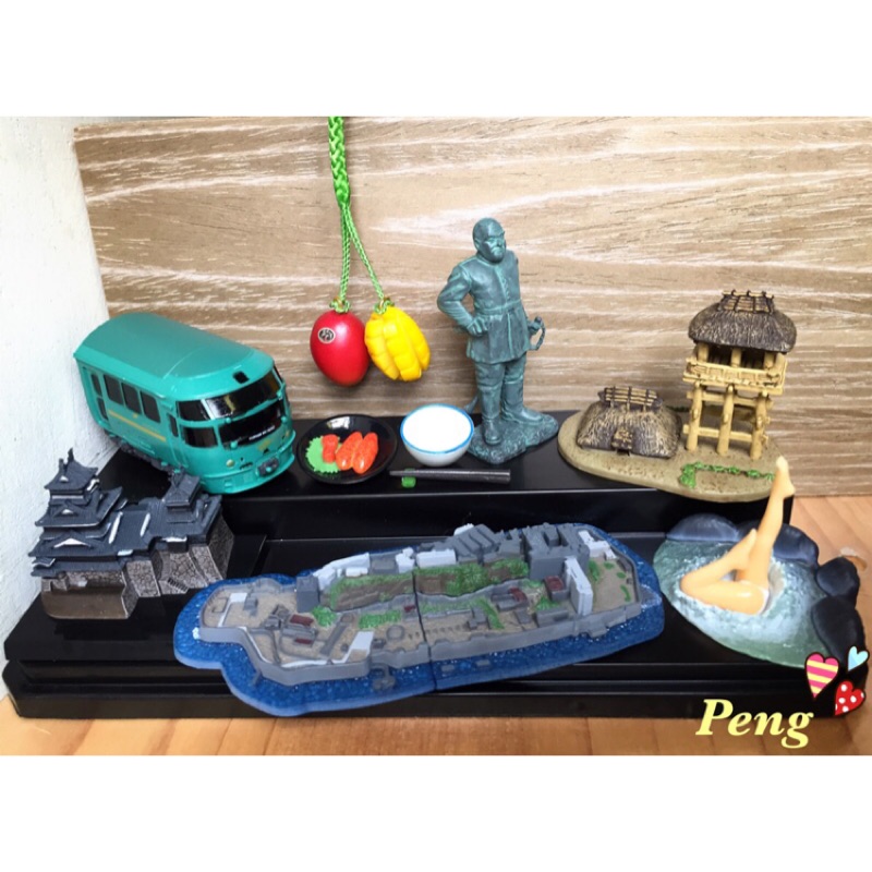 海洋堂 九州地區限定 熊本城宮崎的太陽 芒果西鄉隆盛像明太子由布院之森車軍艦島大分溫泉腿 蝦皮購物
