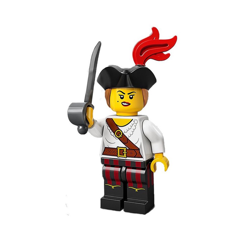 現貨 LEGO  樂高  71027 5號 樂高 第20代 人偶包 Pirate Girl 女海盜 公司貨