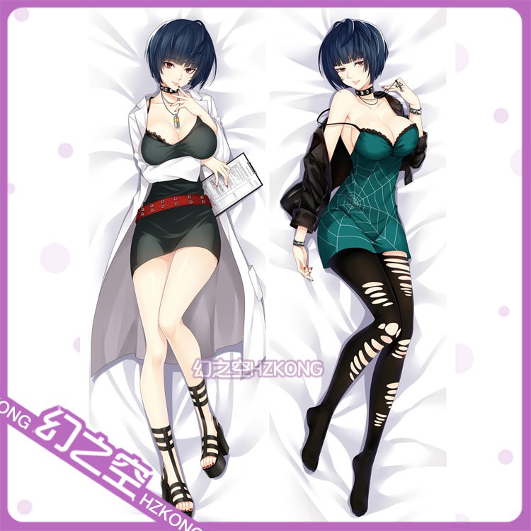 幻之空女神異聞錄p5武見妙圖可做半身雙層可脫等身抱枕方枕毛巾布掛掛軸可來圖客製化 蝦皮購物