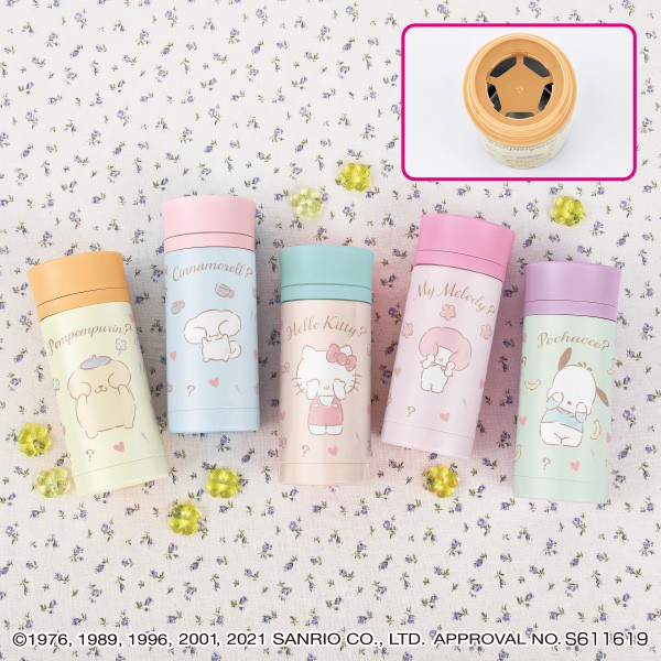 4165本通 日本景品 EIKOH SANRIO 350ML 不銹鋼保溫瓶 全五款 2101010001 下標前請詢問