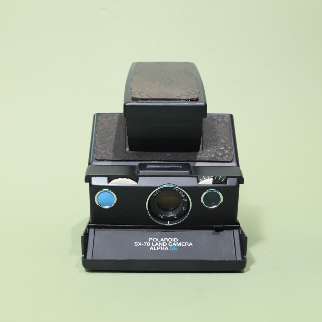 【Polaroid雜貨店 】♞Polaroid sx 70 Alpha SE 藍鈕 Impossible 重整版 星星壓
