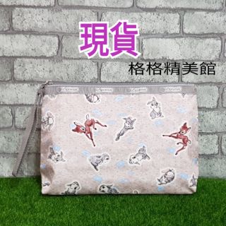 LeSportsac 小鹿斑比手拿化妝包(8236)