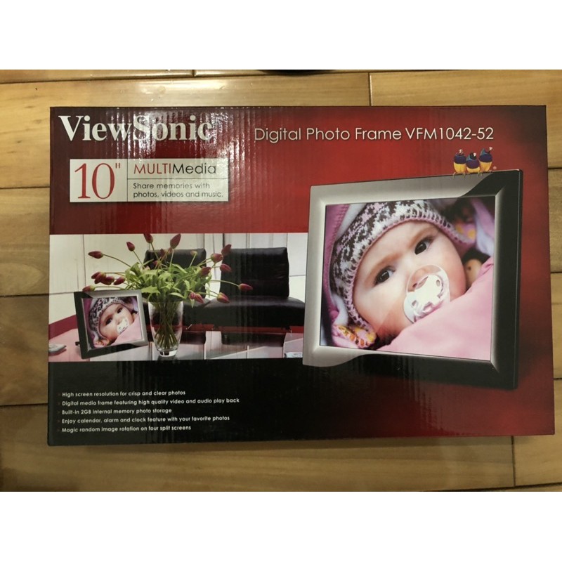 ViewSonic 優派 VFM1042-52 10吋數位相框