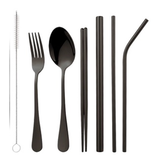 竹藝坊-不鏽鋼餐具套組/不鏽鋼吸管組/不鏽鋼湯匙/不鏽鋼筷子/客製刻字雷射雕刻/外出餐具組