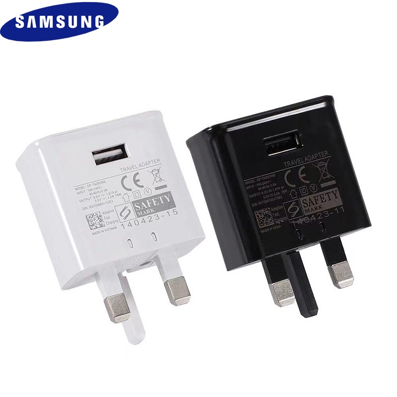 快速充電器 9v / 1.67a 英國充電適配器 USB C 電纜, 用於三星 galaxy A52 A71 A51 A