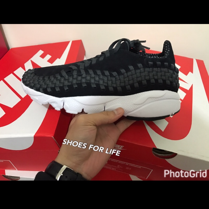 NIKE AIR FOOTSCAPE WOVEN NM 黑灰編織