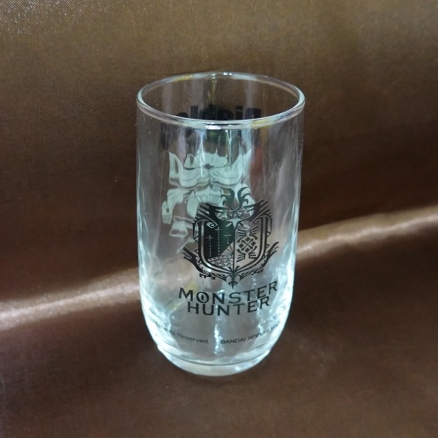 BANDAI SPIRITS 一番賞 Monster Hunter 魔物獵人 D賞 日本製 玻璃杯 杯子 - 全新未拆