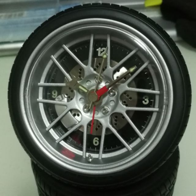 造型輪胎時鐘 ～降價