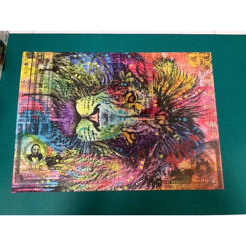 HEYE PUZZLE 2000 JOLLY PETS "Lion's Heart" 彩色獅子拼圖