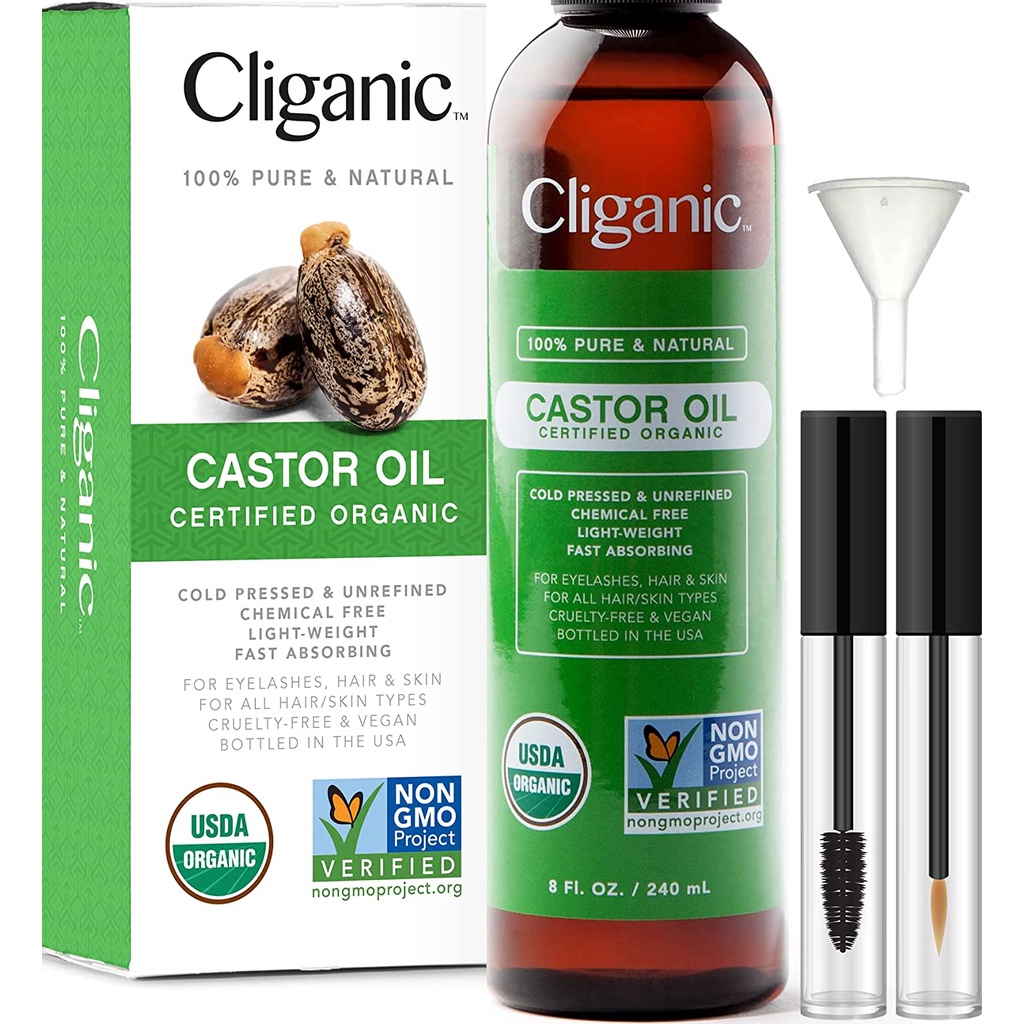 Sky Organics, Organic Castor Oil, 8 fl oz (236 ml)