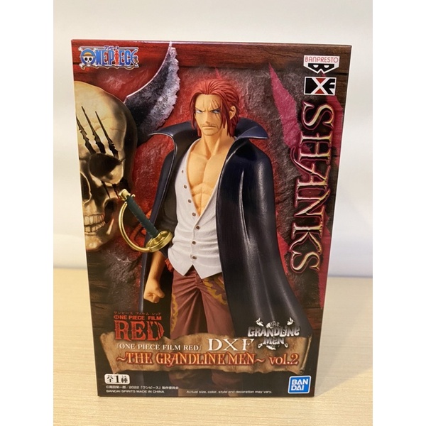 💋 （童心未泯）代理 景品 海賊王 DXF THE GRANDLINE MEN vol.2 紅髮傑克 模型 公仔