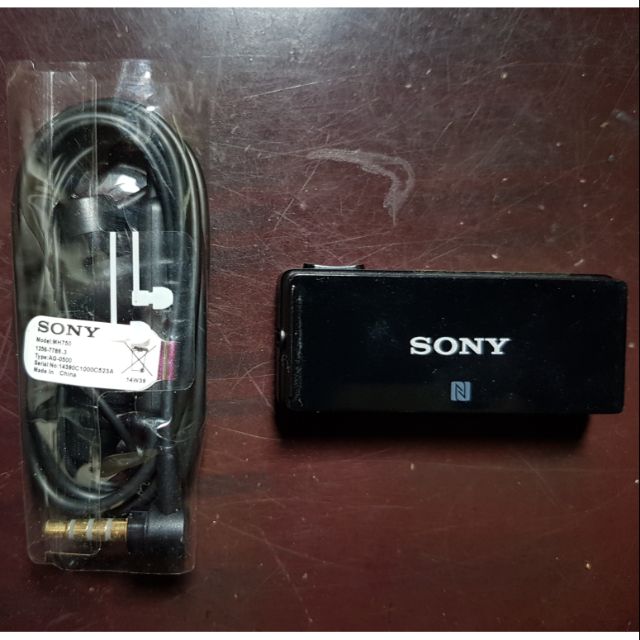Sony SBH50藍芽耳機(二手)+MH750耳機線(全新)