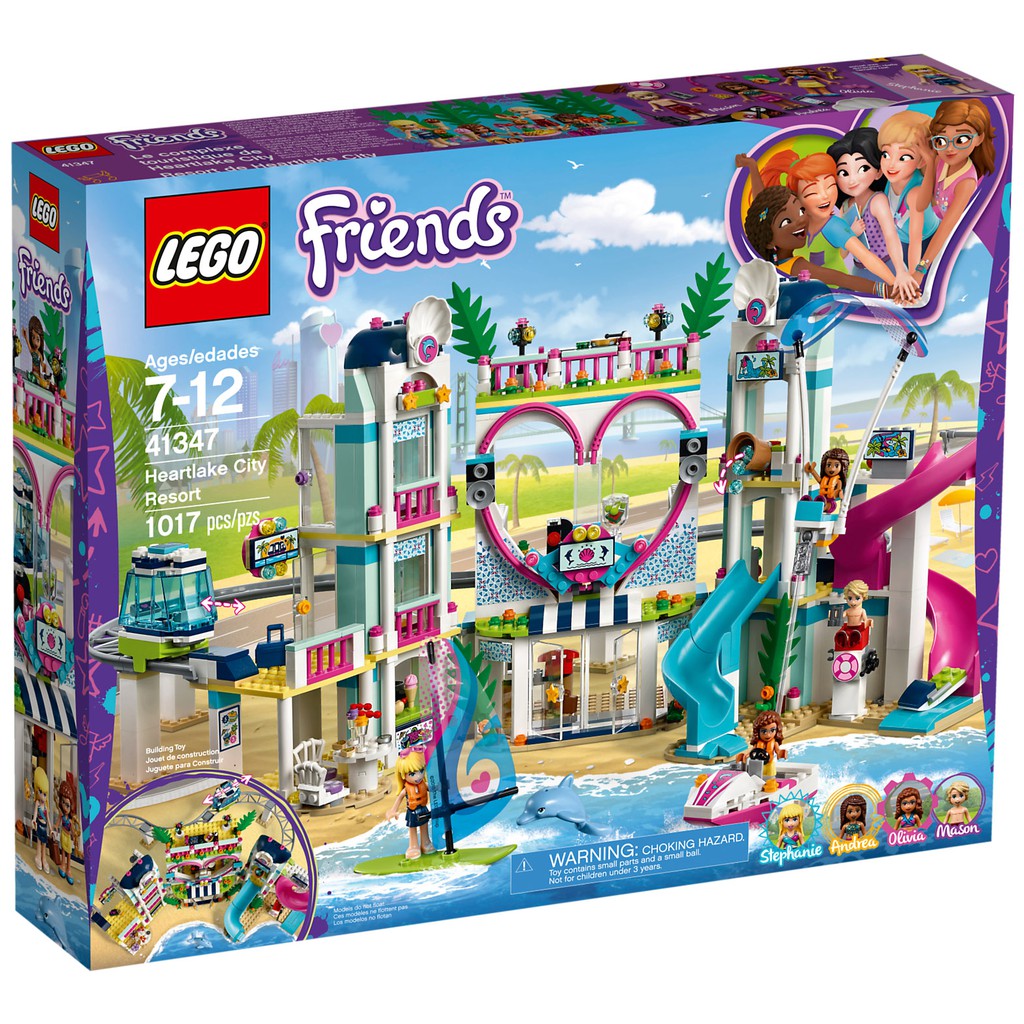 ［想樂］全新 樂高 Lego 41347 Friends 好朋友 心湖城渡假村