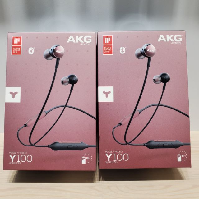 Akg y100 無線藍牙耳道式耳機