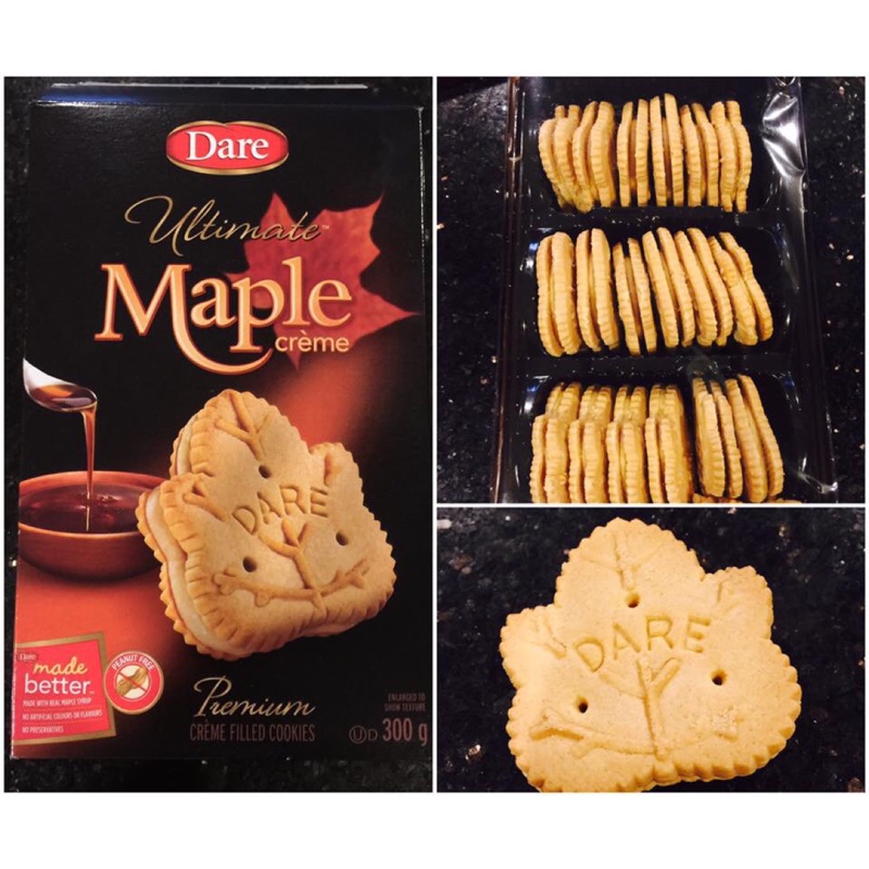 加拿大製造 Dare 楓糖漿餅乾🍪