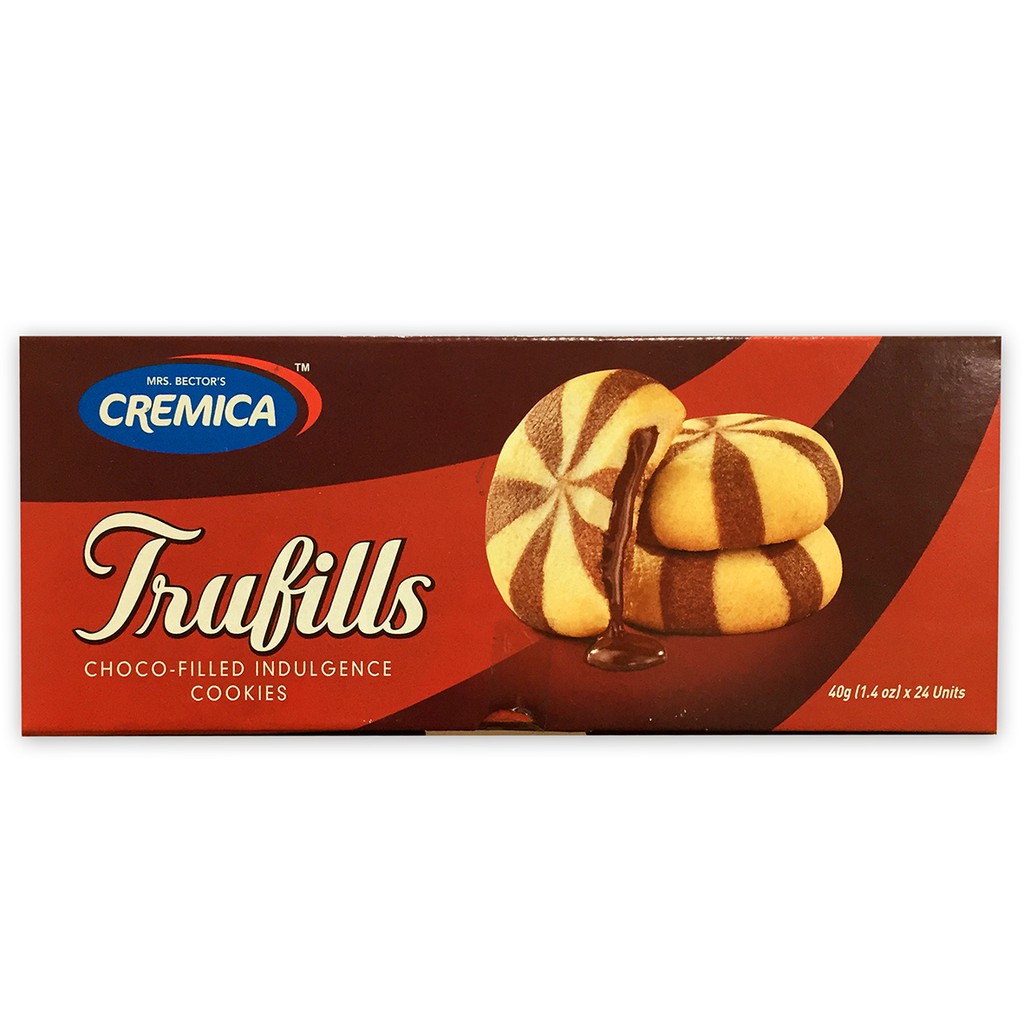 Cremica Trufills巧克力夾餡餅乾 24包入