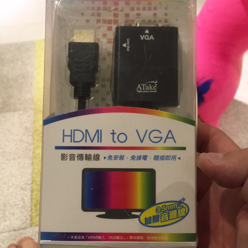 Hdmi To Vga 燦坤買了沒用過 蝦皮購物
