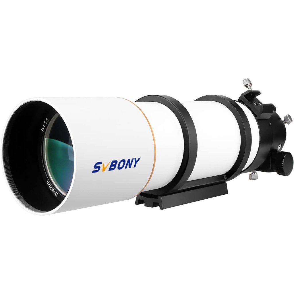 SVBONY SV48P 折射式天文望遠鏡90mm大口徑500/90 F5.5  RAP 雙速聚焦器 適用於天文攝影