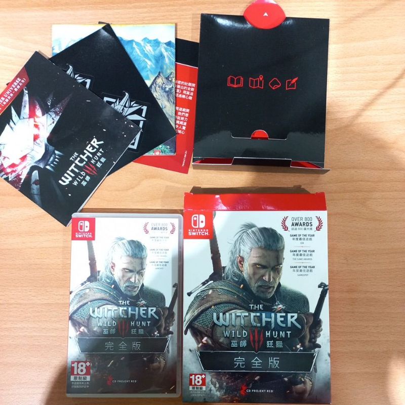 switch 巫師3 完全版 附特典 狂獵 The witcher wild hunt