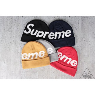 【HYDRA】Supreme Big Logo Cashmere Beanie 大字體 毛帽 針織【SUP125】