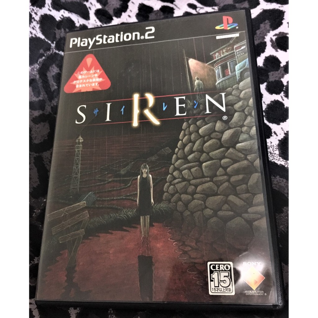 歡樂本舖 (無刮) PS2遊戲 PS2 死魂曲 屍人 SIREN 初回版 PlayStation2 日版遊戲 D8