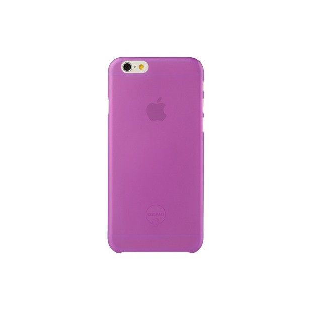 Ozaki O!coat 0.3 Jelly(GapFree) iPhone 6/6S 超薄透色保護殼 手機殼-透光紫