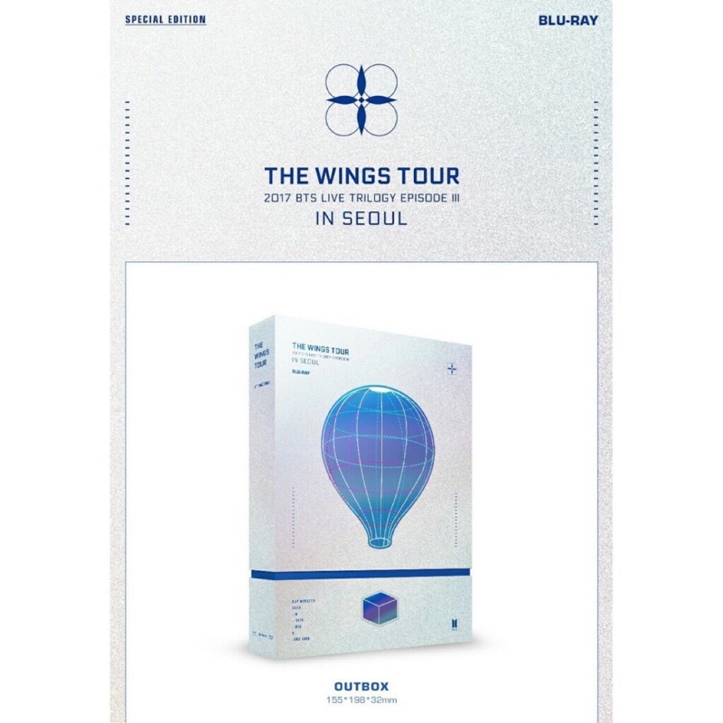 [絕版]BTS 2017 TWT藍光 演唱會空專 The Wings Tour Blu-ray 首爾 DVD 防彈少年團