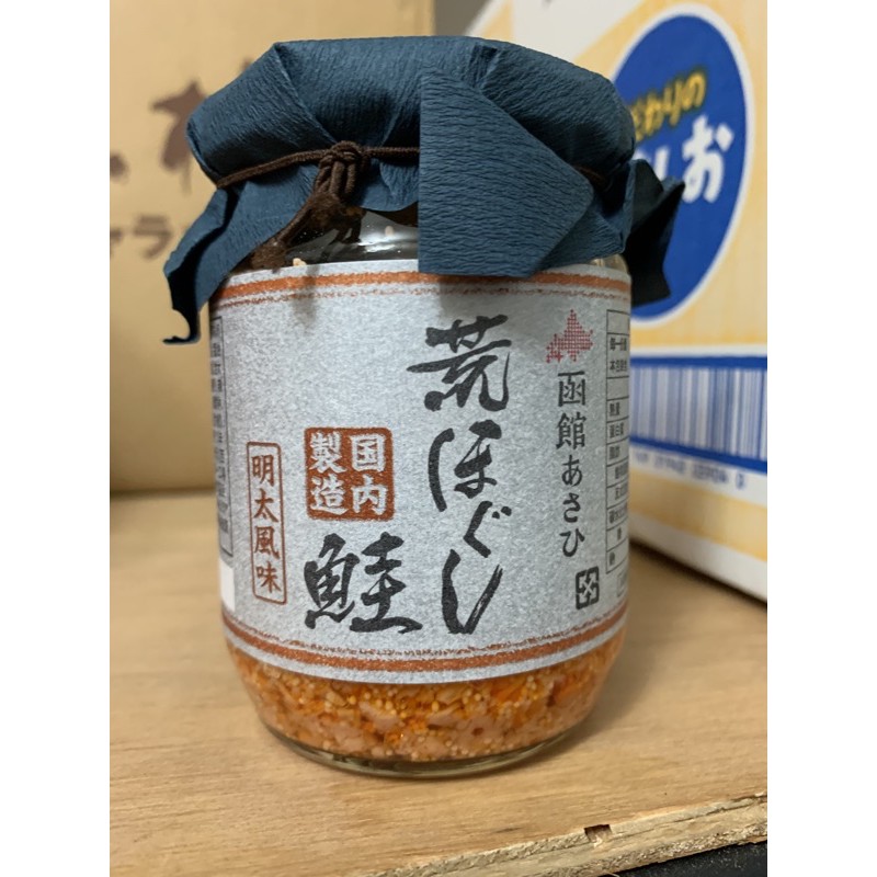 Goshoku 合食 函館 荒鮭 鮭魚鬆 明太子口味 拌飯料100g 原味鮭魚