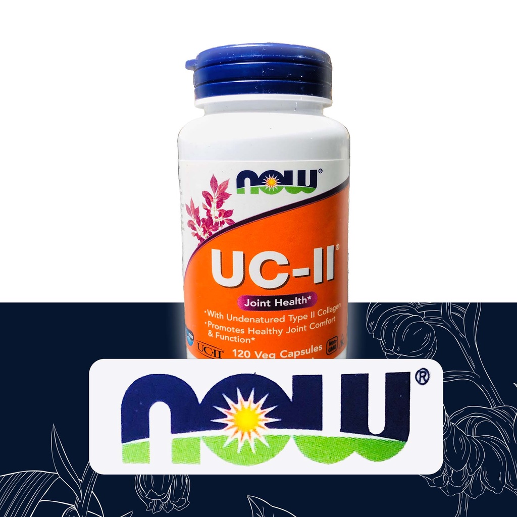 【Now Foods】UC-II 美國品牌UCii (非變性第二型膠原蛋白) 120顆 UC2 關節保健