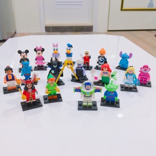 樂高 迪士尼人偶 一代 三眼怪 史迪奇 LEGO Disney minifigures