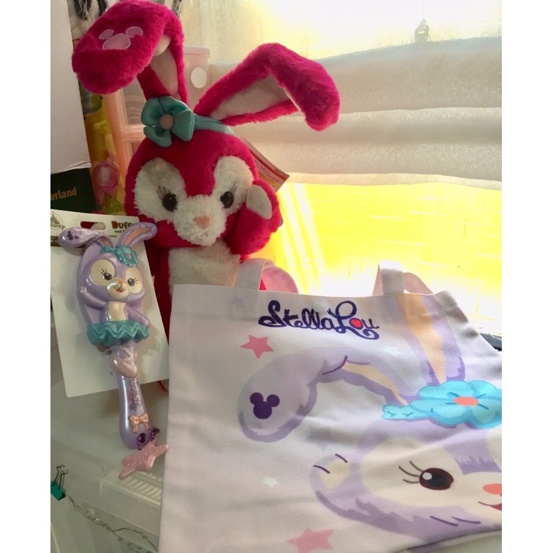 迪士尼 史黛拉兔 週邊商品 帆布袋 絨毛娃娃 布偶