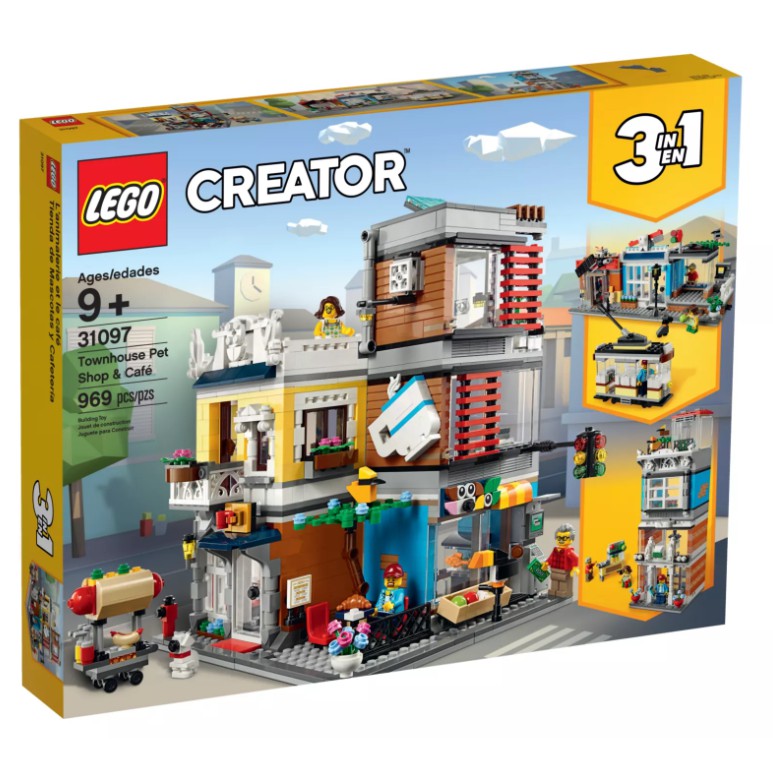 【ToyDreams】LEGO CREATOR 三合一  31097 Townhouse Pet Shop &amp; Cafe