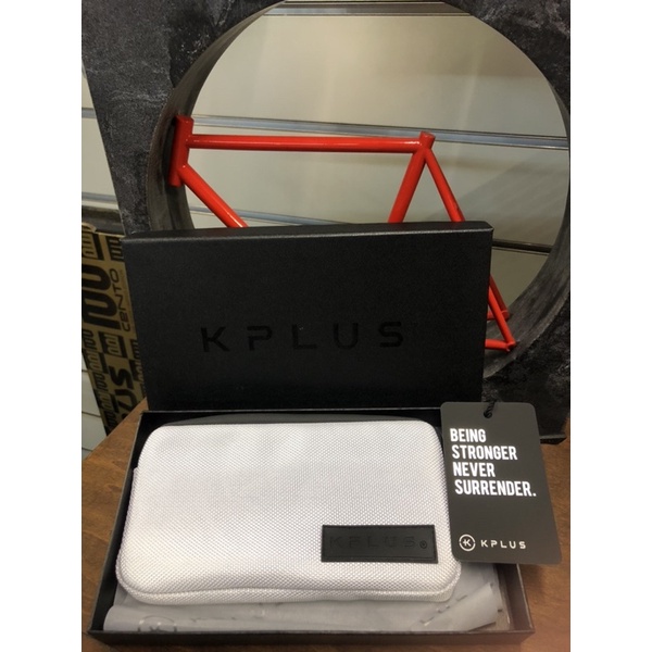 KPLUS🌟防潑水🌟經典騎行小包🌟時尚白🌟加長版PLUS