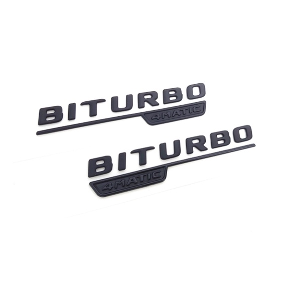 圓夢工廠 Benz 賓士 BITURBO 4MATIC 葉子板 字貼 字標 車標 C43 E43 GLC43 GLE43