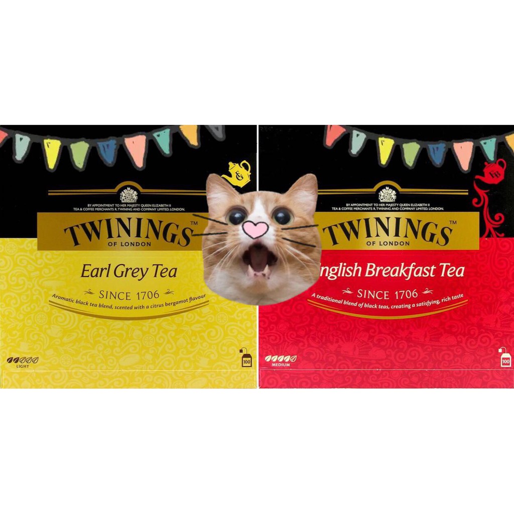 好市多現貨代購㊣ Twinings 唐寧茶 皇家伯爵茶 英倫早餐茶 2g/包 好事多 唐寧