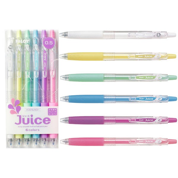 PILOT 百樂 果汁筆 Juice 0.5mm 粉彩果汁筆 中性筆 按鍵式 多色 單支 / 色組【久大文具】