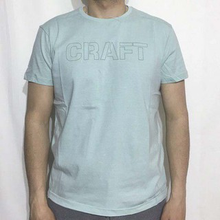 CRAFT 1905899 男 框線款T恤 湖綠《台南悠活運動家》