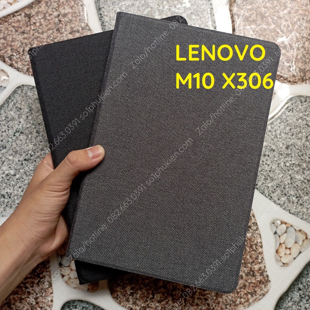 Lenovo Tab M10 gen 2 皮套 (TB X306 X306X), Tab M10 HD 極致織物皮革,內