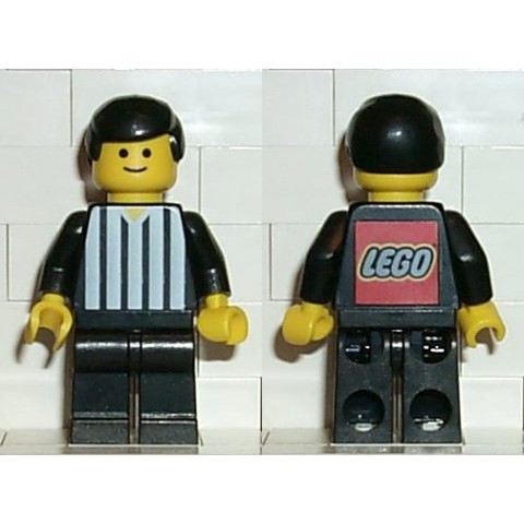 樂高人偶王  LEGO 絕版限量可口可樂足球隊#4454 cc4454 裁判