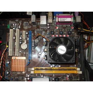 ASUS 華碩 M2N68-AM PLUS **主機板+CPU(三核)+風扇**AM3*DDR2* <081>